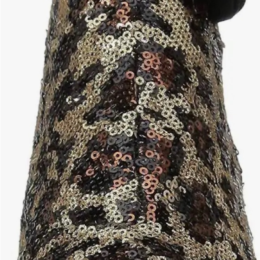 Kate Spade Sequin Ankle Boots with Bow - Picture 8 of 8